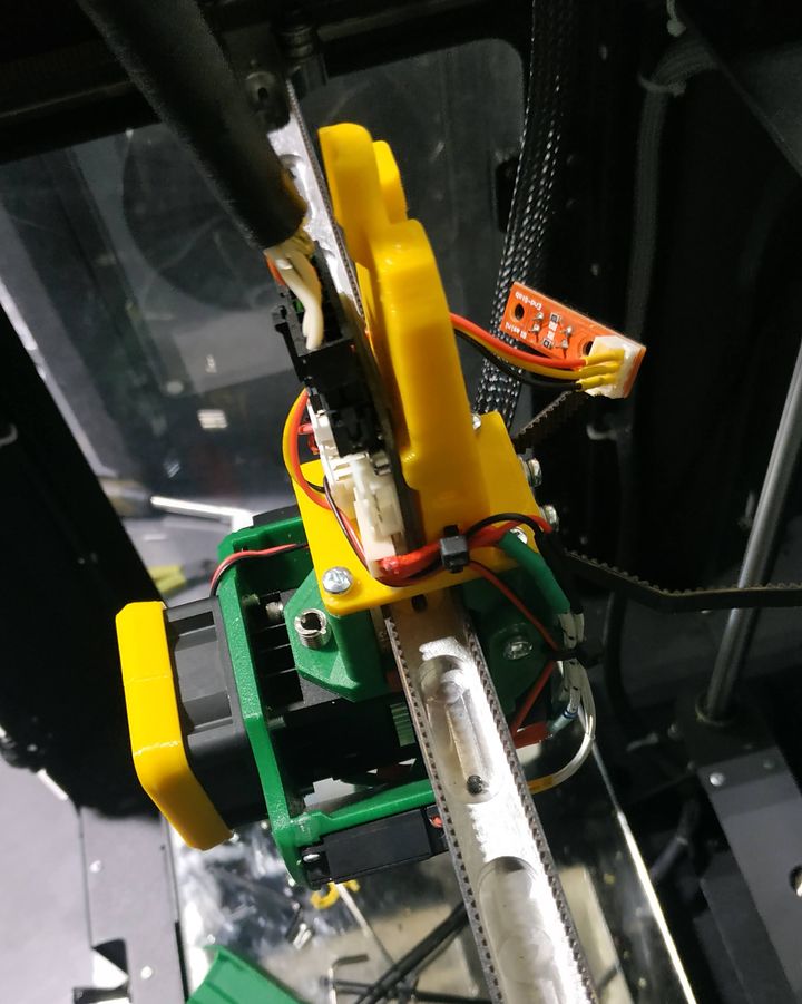 Монтаж проводов. Установка BIQU H2 V2 на 3D принтер UNI250 (UNI2.3).
